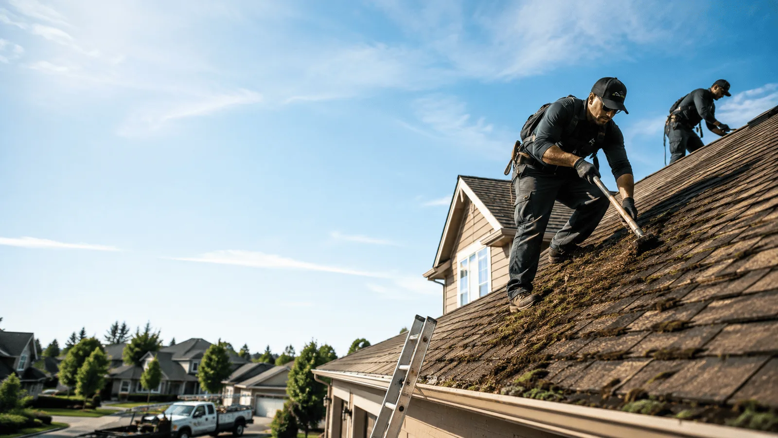 Roof Moss Removal in Belview, MN near me
